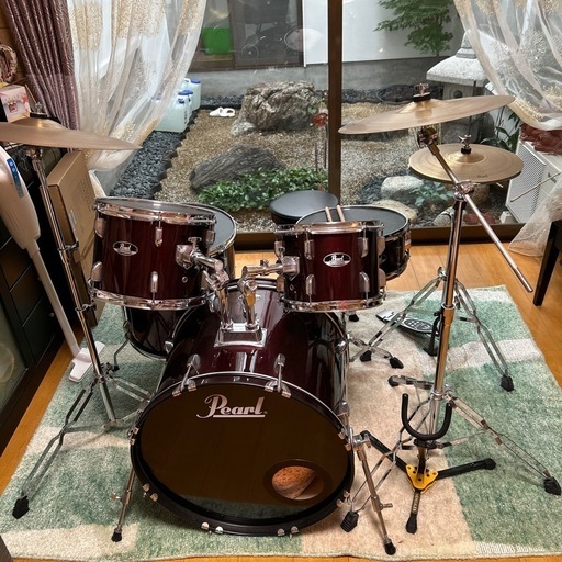 pearl ドラムセット