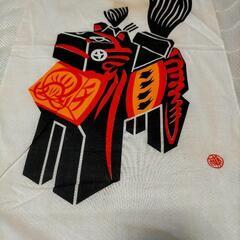 昭和レトロ 手ぬぐい 三春駒の画像
