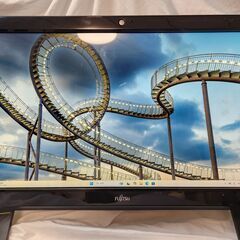 【Office365】Corei7 Fujitsu ESPRIMO FH56 一体型パソコン Windows11の画像