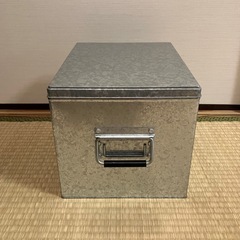 無印良品 muji トタンボックス 大 未使用品の画像