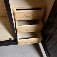 紫檀洋服ダンスの画像