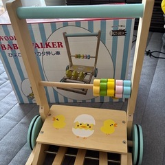 ひよこのカタカタ押し車の画像