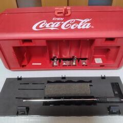 Coca-cola   コカコーラ　ポータブルコンポ　レッドカラー　非売品　懸賞　１９９７年の画像