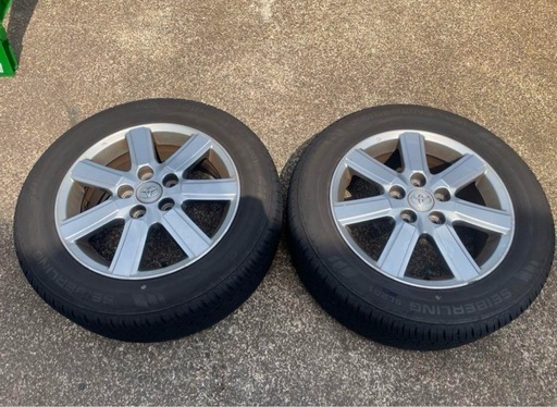 205/60R16 夏タイヤホイールセット 2本のみ