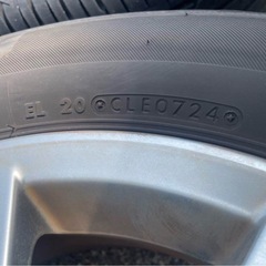 205/60R16 夏タイヤホイールセット 2本のみの画像