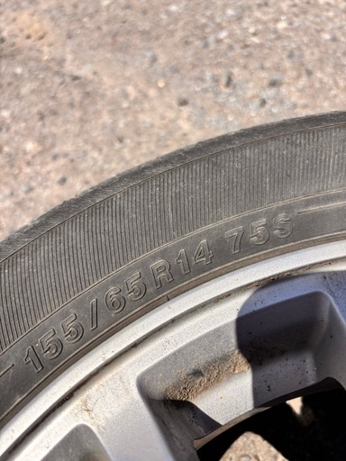 軽自動車　夏タイヤ　14インチ ×4本