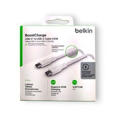 【コストコ・アウトレット】Belkin BoostCharge USB-C to USB-Cケーブル 100W 2mの画像
