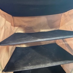 シューズラック NEW ５段 靴入れ 車中泊 カーキャンプ 吊り下げ式 ハイエース キャンピングカー バンコン キャブコン 車用 靴 収納 小物入れ 折り畳み 車内 土禁 収納 靴置き 靴箱の画像