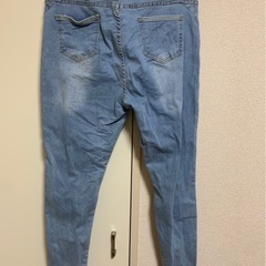 【SHEIN】スキニーデニムの画像