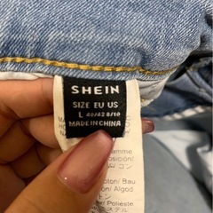 【SHEIN】スキニーデニムの画像