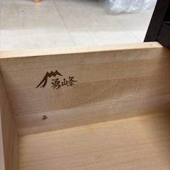 ★957 (民芸家具お探しの方必見)　　勇峰　工芸家具収納棚　【リサイクルマート鹿児島宇宿店】の画像