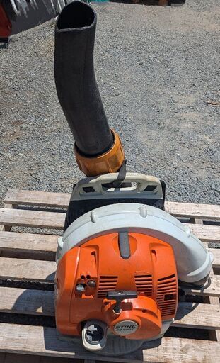 鹿児島発　スチール 　2サイクルエンジンブロワー BR450