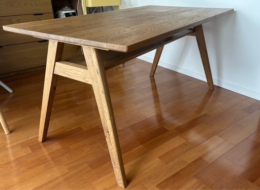 ⭐︎超美品⭐︎ unico ADDAY(アディ)ダイニングテーブル W1500