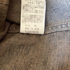 NANATONE デニムジャケット　サイズ　Sの画像