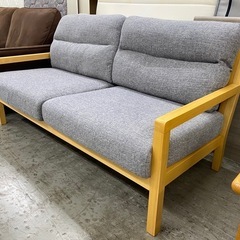 【愛品館 江戸川店 】 ウォッシャブル カバーリング 2Pソファの画像