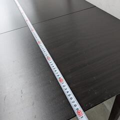 スライド折り畳みダイニングテーブルの画像