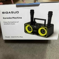 BIGASUO Karaoke Machine KA215 Pro Maxの画像