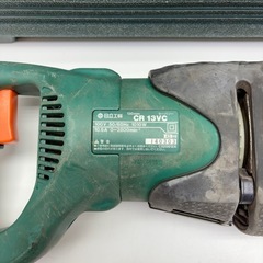中古 HITACHI 日立 130ｍｍ　セーバソー CR13VC 電動工具 DIY 動作確認済の画像