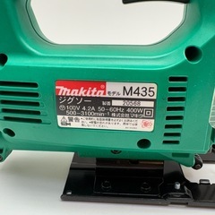中古 makita マキタ ジグソー M435 電動工具 DIY 動作確認済の画像