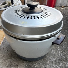 （中古品）20合炊き・ガス用炊飯器の画像