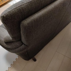 ★取引中★ニトリ　コウテイ3  2人掛け　ハイバックソファの画像