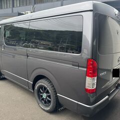 トヨタハイエースバン　スーパーGL ダークプライム2 ワイド4WD ワンオーナー禁煙の画像