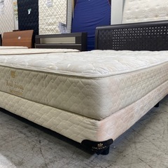 【愛品館 江戸川店 】スプリングボトム ダブルベッド KINGS DOWN（キングスダウン）の画像