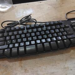 キーボードUSB有線接続の画像