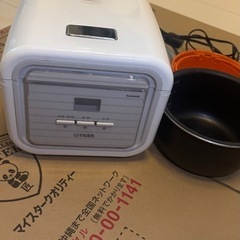 TIGER マイコンジャー炊飯器　tacook　の画像