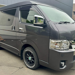 トヨタハイエースバン　スーパーGL ダークプライム2 ワイド4WD ワンオーナー禁煙の画像