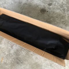 ★未使用品! DVERG×OUTPUT LIFE ドベルグ×アウトプットライフ イージーコット ブラック　使用時(約)幅64×奥行190×高さ42cm　リサイクルショップ札幌　買取本舗　西野店の画像