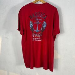 🔶🔷期間限定・特別価格🔷🔶NAUTICA メンズ Tシャツ レッド XL 古着の画像