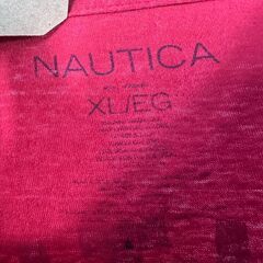 🔶🔷期間限定・特別価格🔷🔶NAUTICA メンズ Tシャツ レッド XL 古着の画像