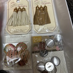 ハンドメイド用品まとめ売りの画像