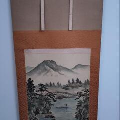 "山水"の掛け軸