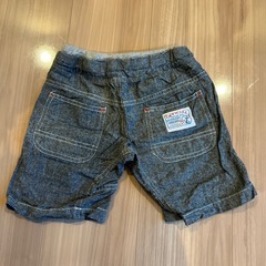 OFFICIAL TEAM グレーショートパンツ110の画像