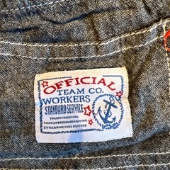 OFFICIAL TEAM グレーショートパンツ110の画像