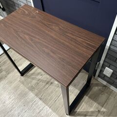 【急募】PCデスク 木目調 幅75cmの画像
