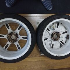 ウイッズ　レオニス　17x7J PCD100 インセット40 　ミネルバF205 205/40R17の画像
