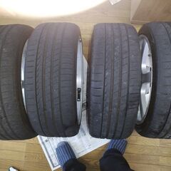 ウイッズ　レオニス　17x7J PCD100 インセット40 　ミネルバF205 205/40R17の画像