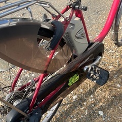 電動自転車  Panasonic BE-END633R2   充電器/バッテリー付き 
26インチの画像