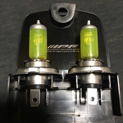 IPF‼️H4‼️ヘッドライト‼️極黄‼️DEEP YELLOW‼️旧車‼️中古‼️美品‼️の画像