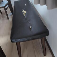 リビング 長椅子の画像