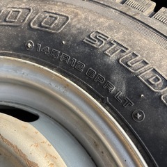 スズキ　キャリー　4WD 12インチ　鉄ホイール　の画像
