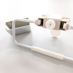 ライン取っ手対応 ドア用 タオルリング ( 引っ掛け取付け )の画像
