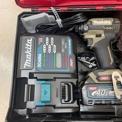 makita TD002GRDX 充電式 インパクト ドライバー バッテリー 付き 40V max 2.5Ah マキタ (D6435ayxwYM)の画像