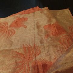 撫松庵★金魚兵児帯★ピンクの画像