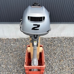 ホンダ2馬力船外機L足　三重県引取限定　付属品多数の画像