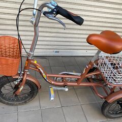 ★断捨離中です★早い者勝ち！新品未使用品！シニア用三輪自転車★の画像