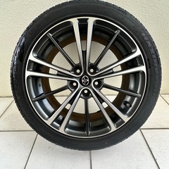 86 ZN6 17inch 純正ホイール タイヤ付きの画像